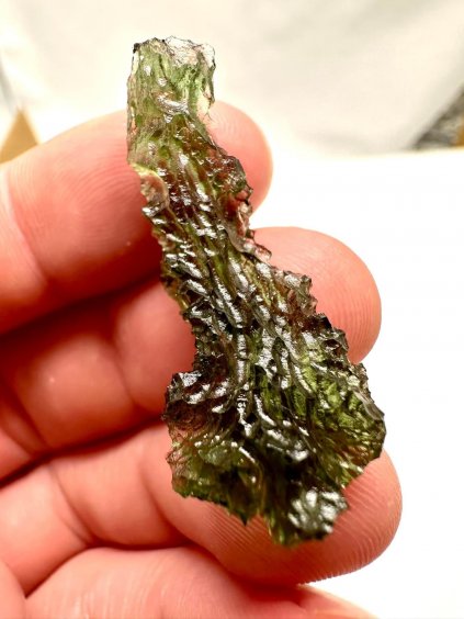 Moldavite Grezza – Maly Chlum – 3,1g - V100