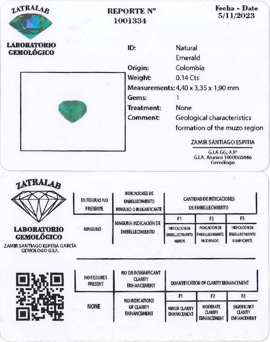Emerald cut – Muzo – Boyaca, Colombia - BS012