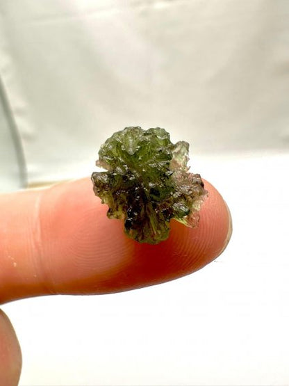 Moldavite Grezza – Maly Chlum – 1,1g - V102