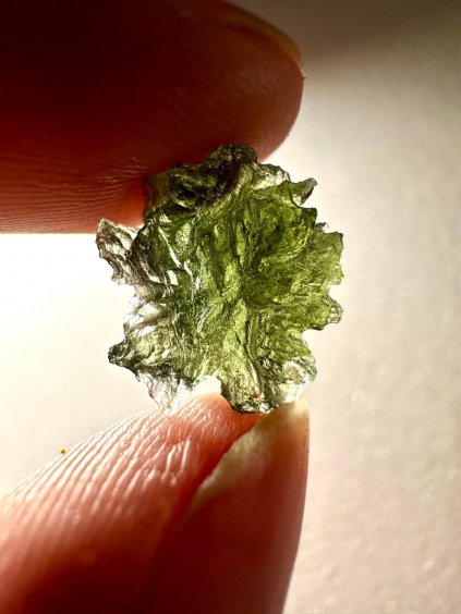 Moldavite Grezza – Maly Chlum – 1,1g - V102