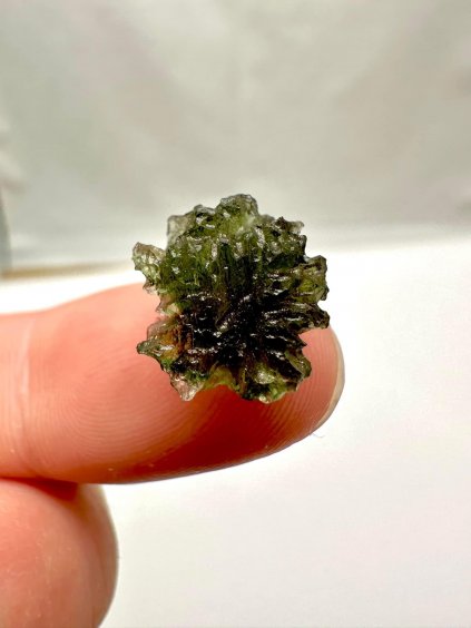 Moldavite Grezza – Maly Chlum – 1,1g - V102