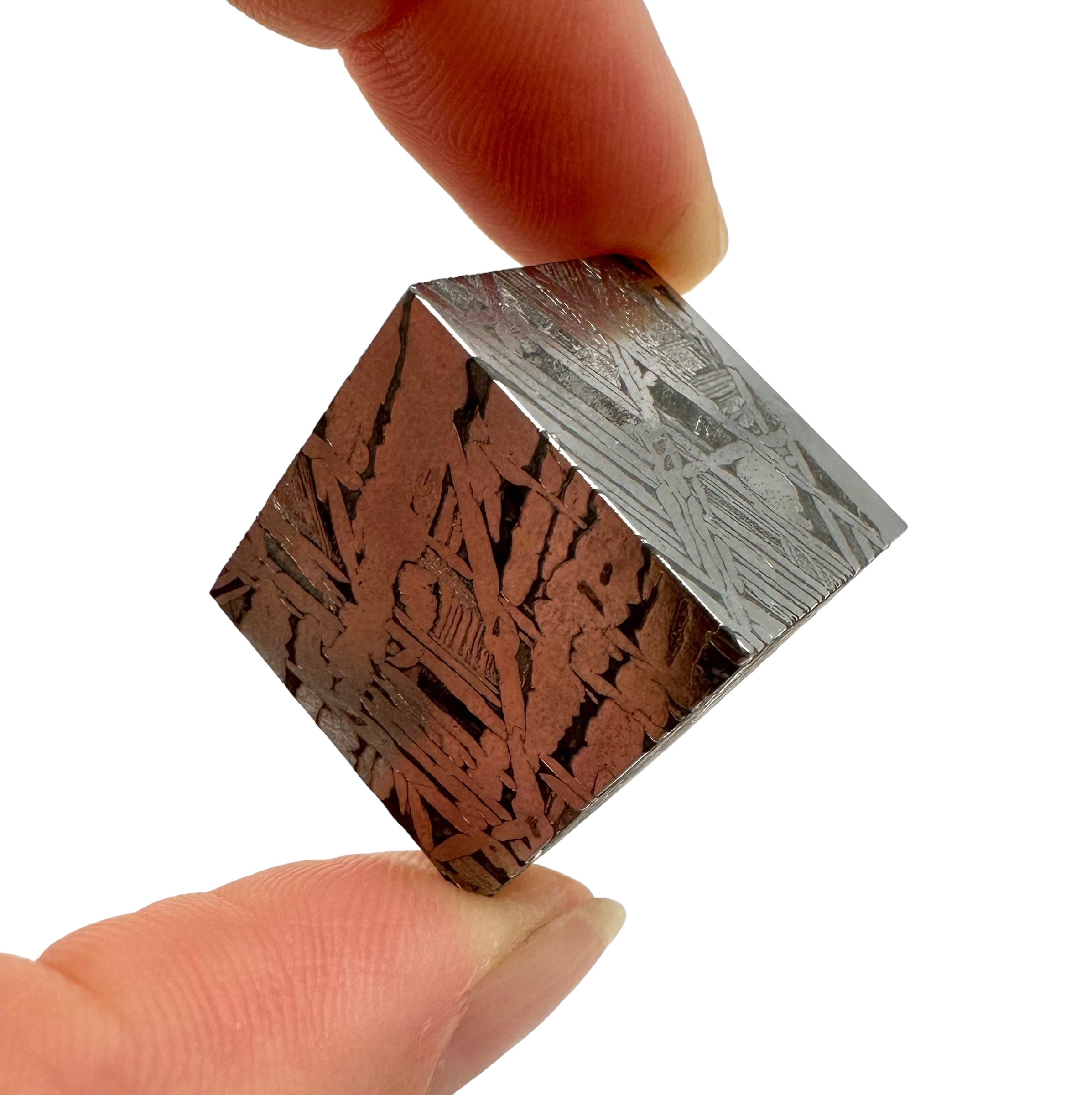 Meteorite Aletai Cube 20,7 mm – Xinjiang, China - MEAL02