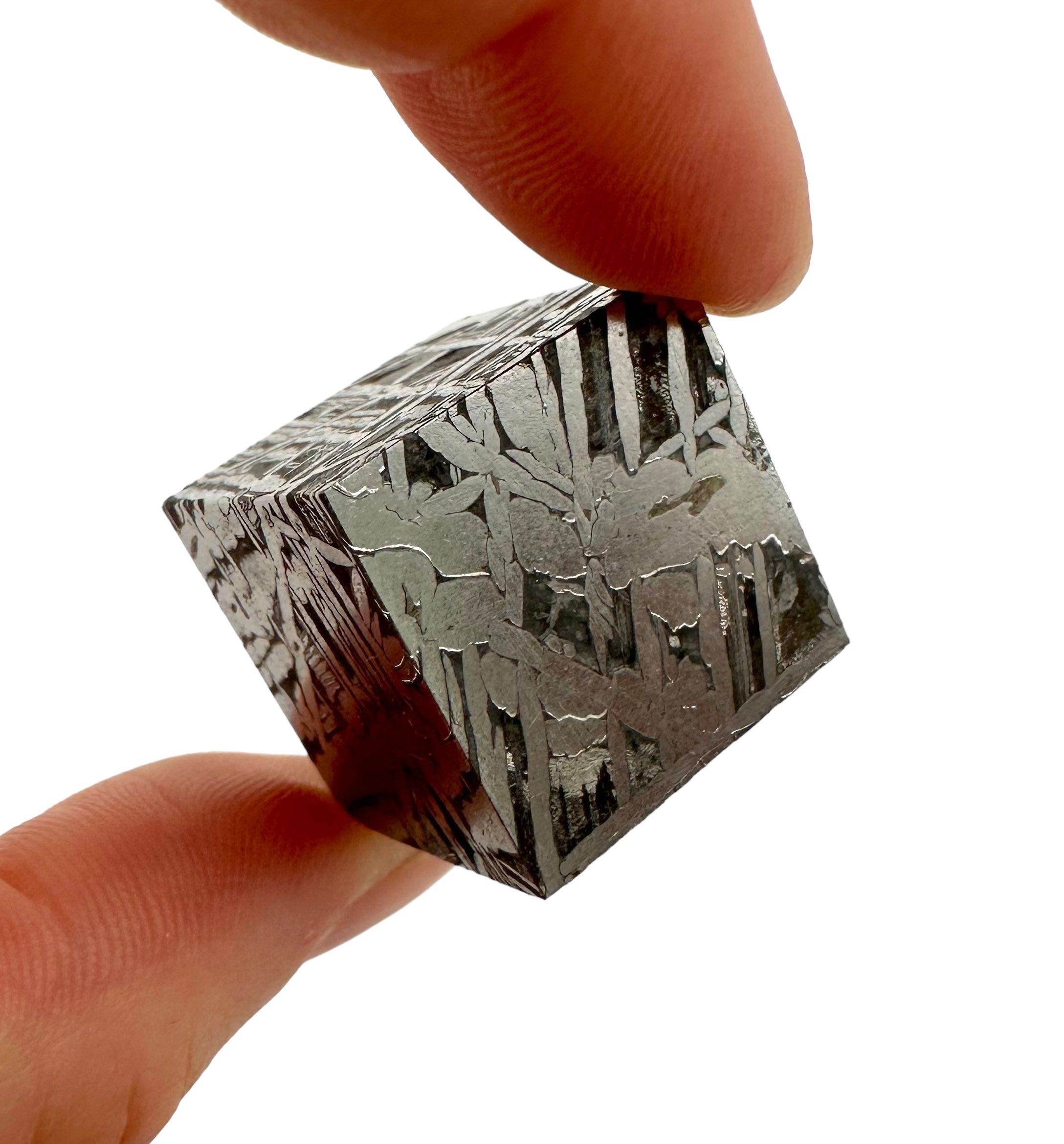 Meteorite Aletai Cube 20,7 mm – Xinjiang, China - MEAL02