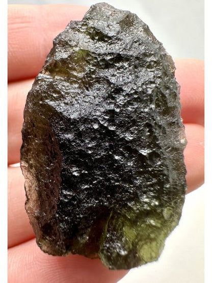 Moldavite Grezza – Vrabce – Kroclov – 13g - V110