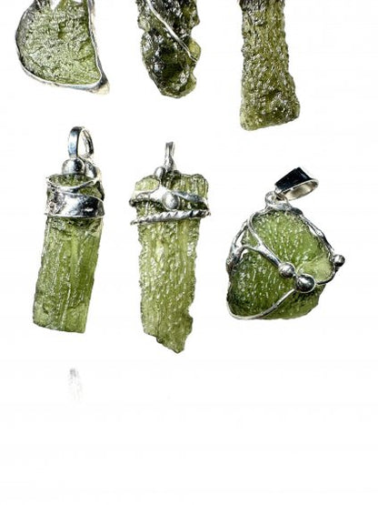 Gioielli in Moldavite Grezza – 51,1g