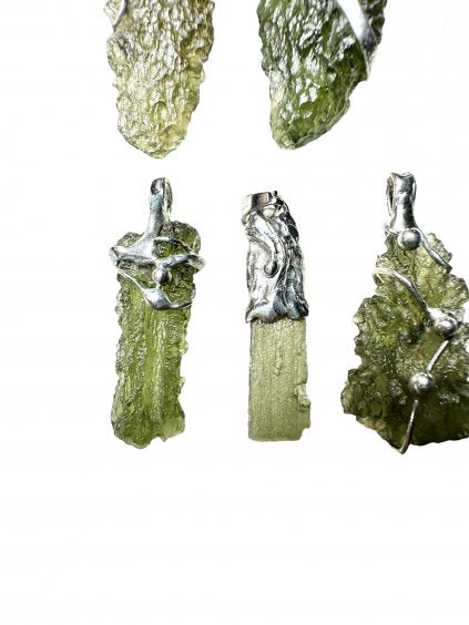 Gioielli in Moldavite Grezza – 51,1g