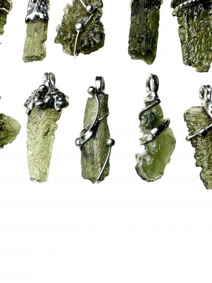 Gioielli in Moldavite Grezza – 51,1g