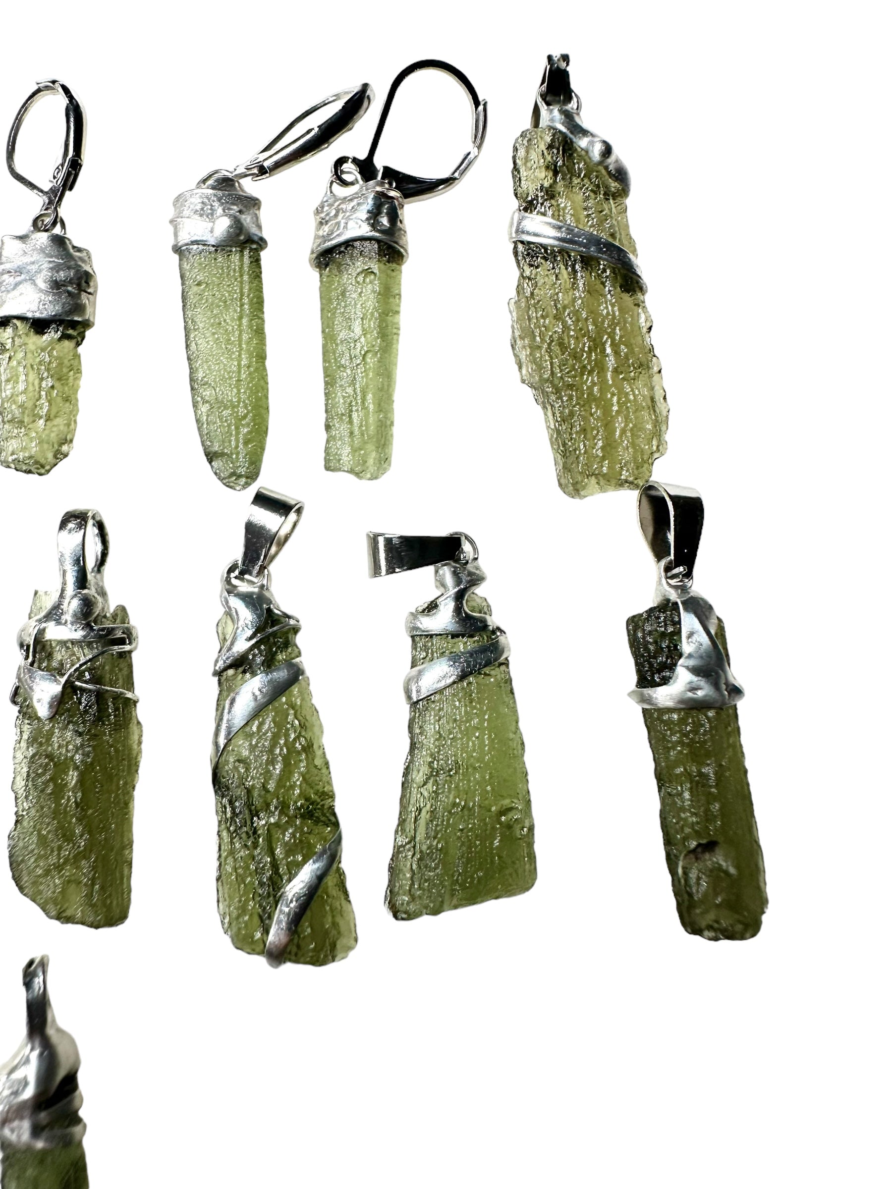 Moldavite jewellery – 32,6g - 0V014