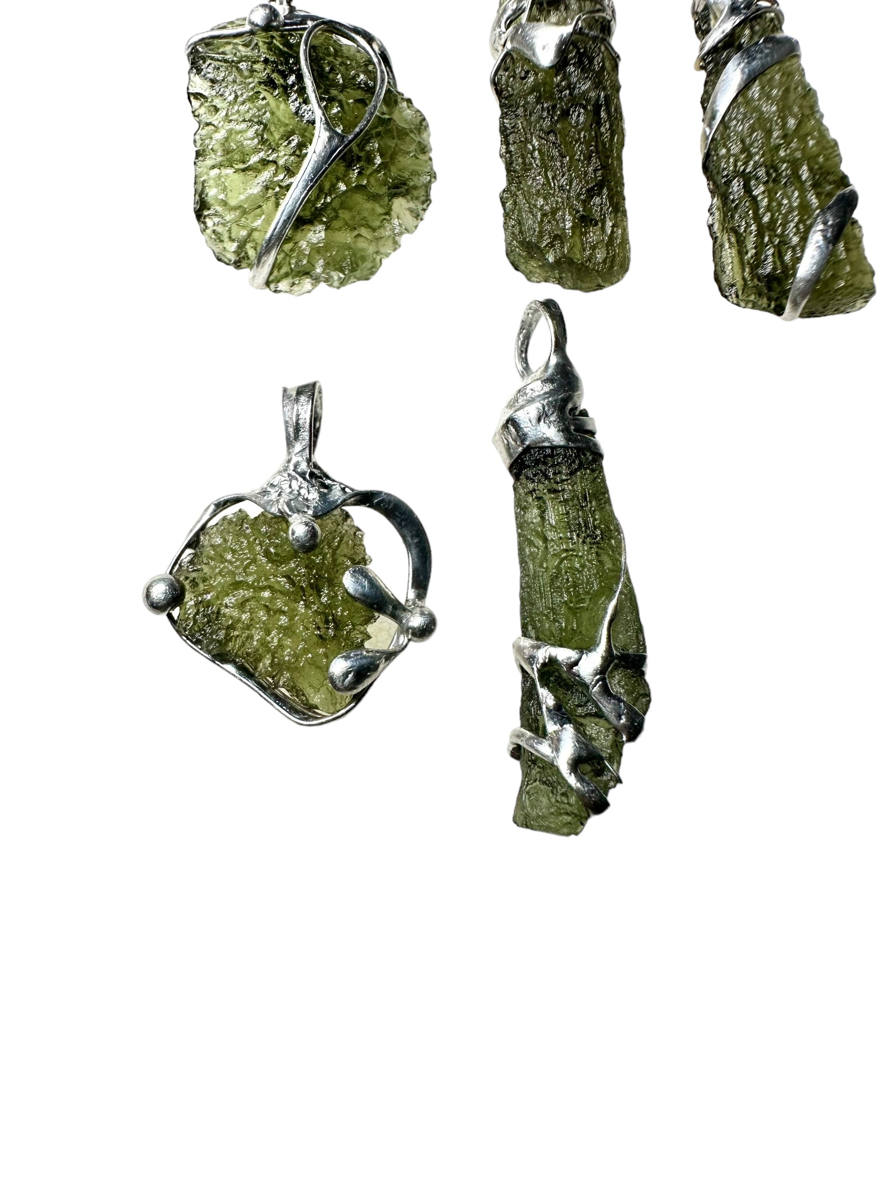 Moldavite jewellery – 32,6g - 0V014