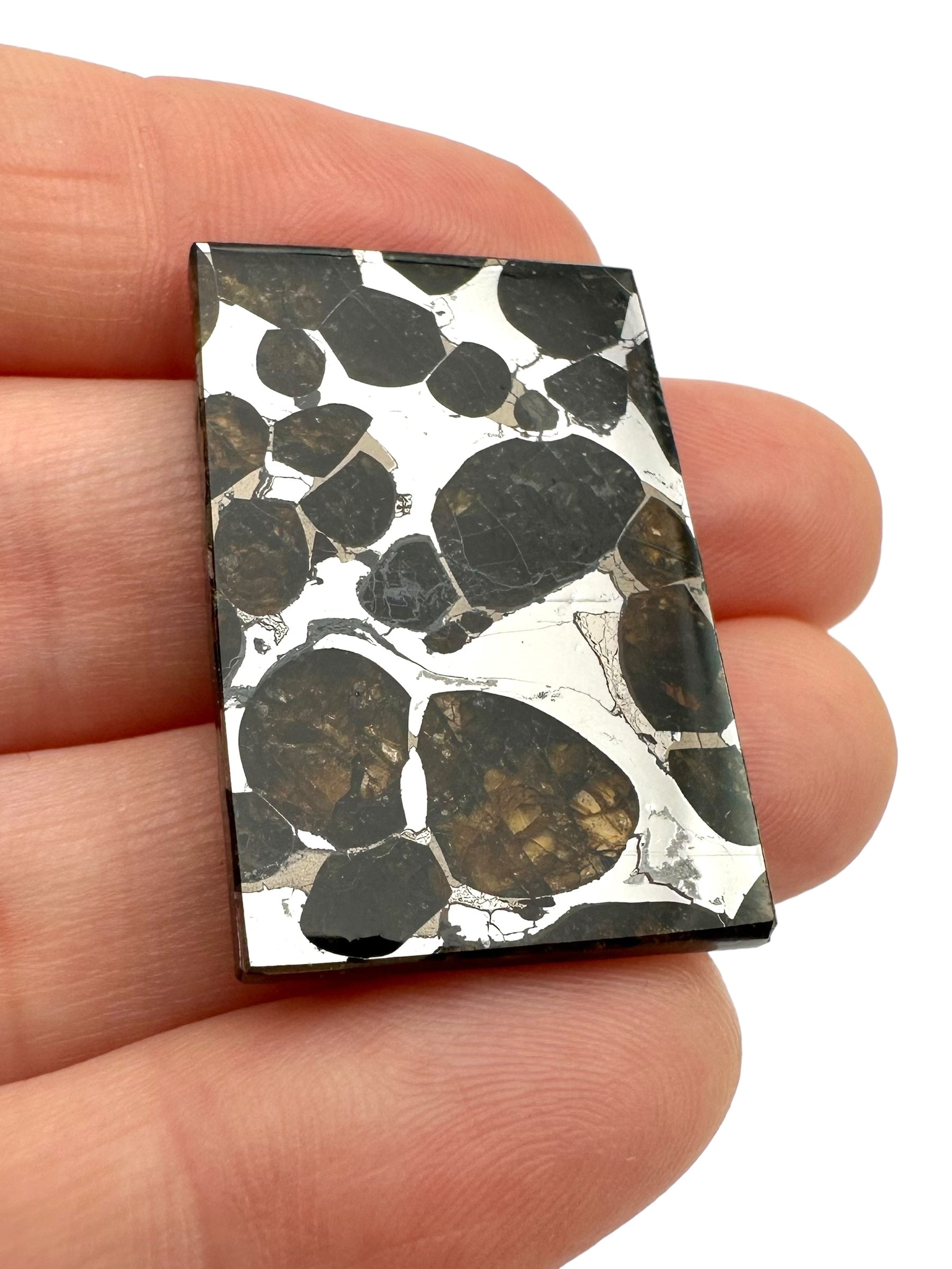 Brahin Pallasite Meteorite 7,2g – Belarus - MEBR03