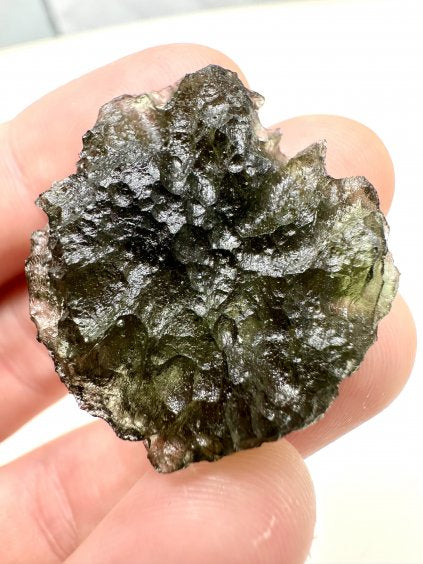 Moldavite Grezza – Vrabce – Kroclov – 8,6g - V246