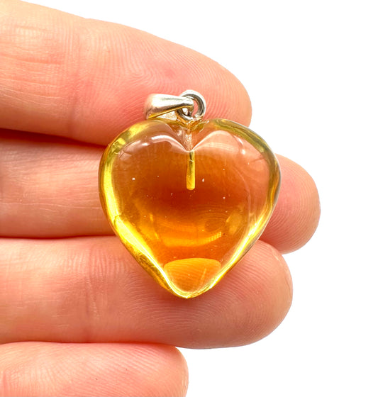 Pendente in argento con Ambra – SP/JN008