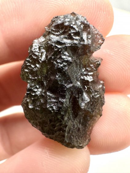 Moldavite Grezza – Vrabce – Kroclov – 4,1g - V251