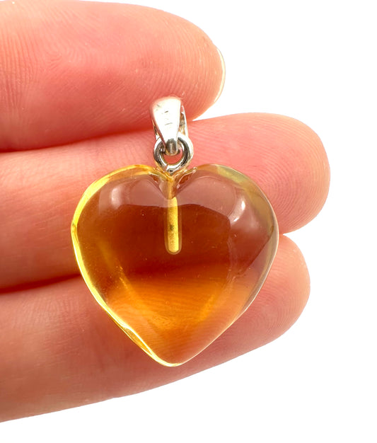 Pendente in argento con Ambra – SP/JN019