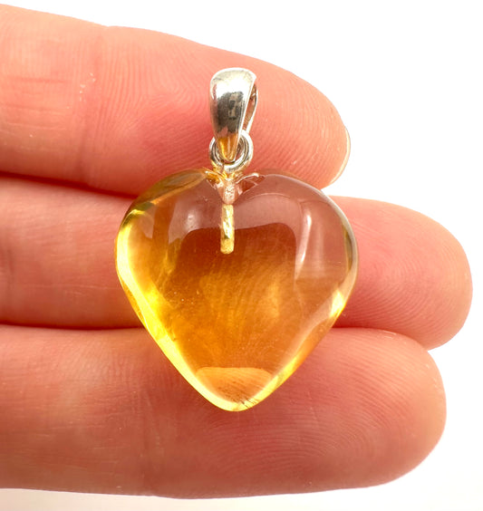 Pendente in argento con Ambra – SP/JN021