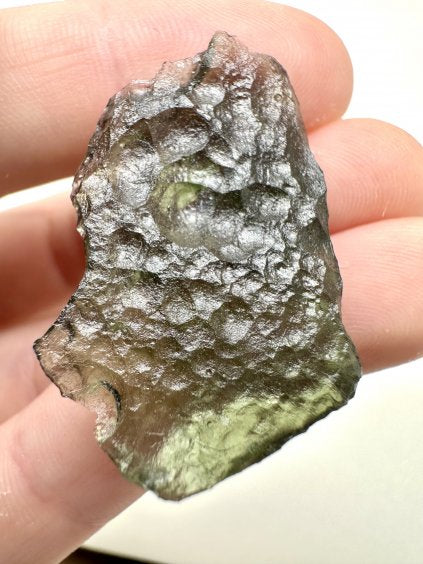 Moldavite Grezza – Vrabce – Kroclov – 5,4g - V254