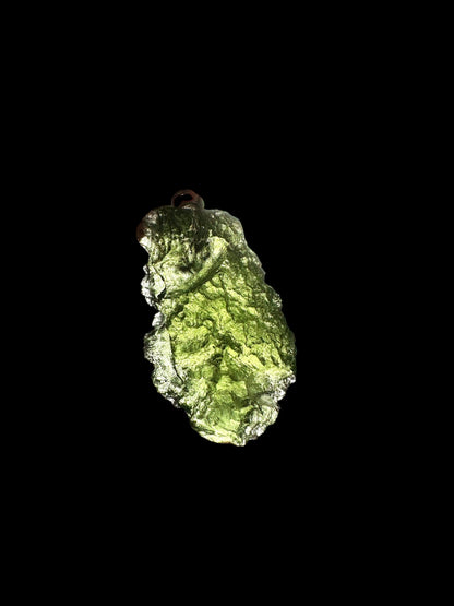 Moldavite pendant