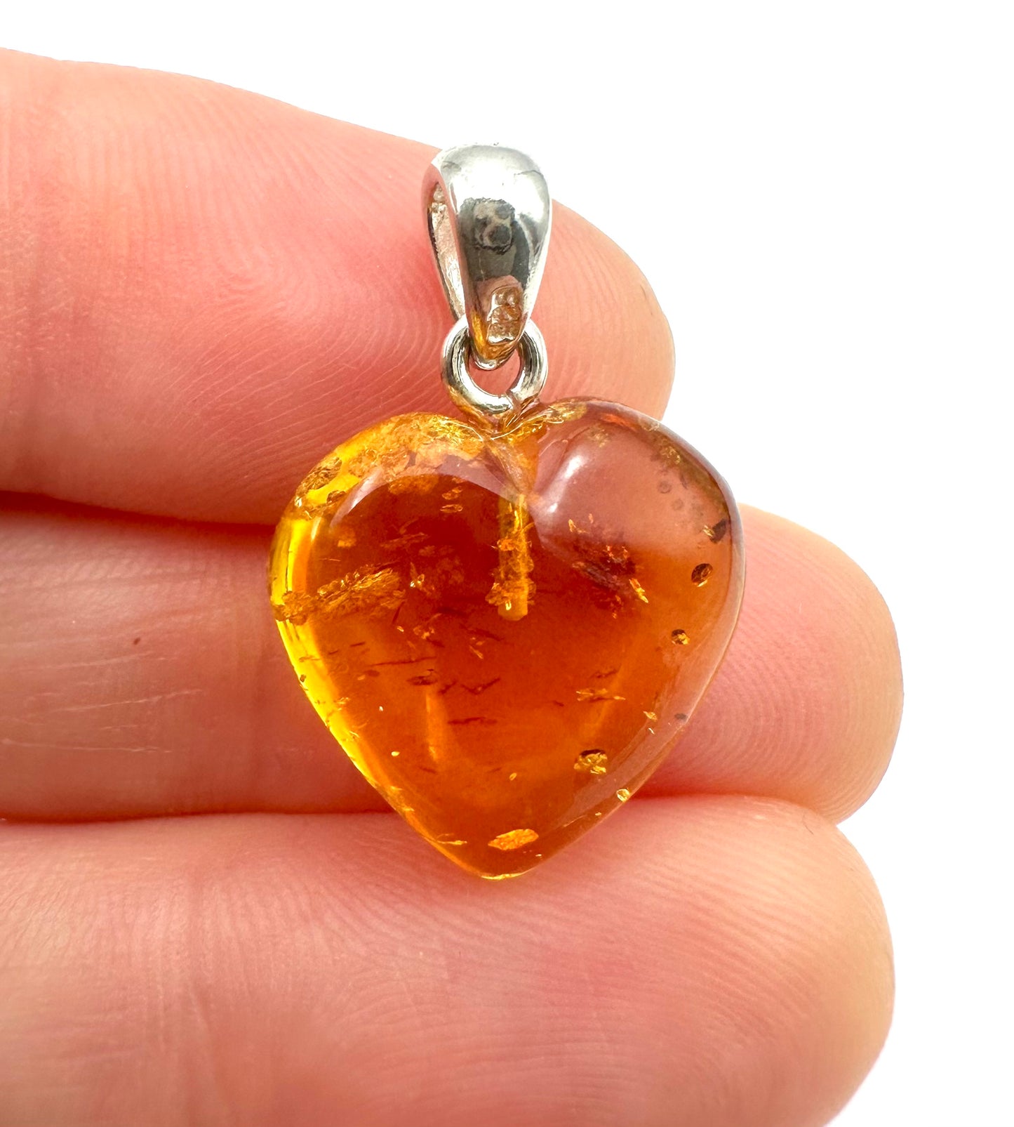 Pendente in argento con Ambra – SP/JN032