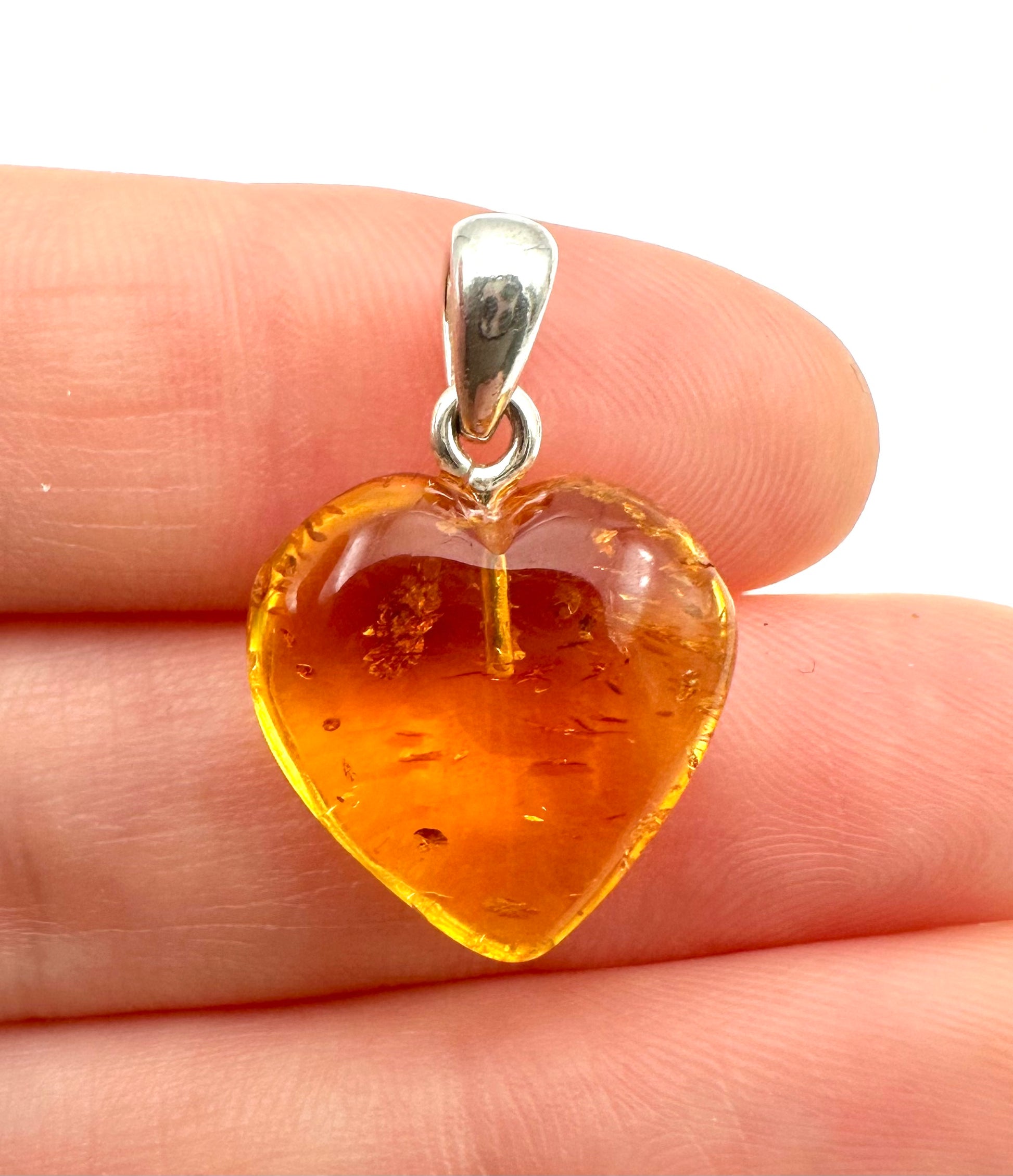 Pendente in argento con Ambra – SP/JN032