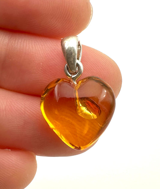 Pendente in argento con Ambra – SP/JN038