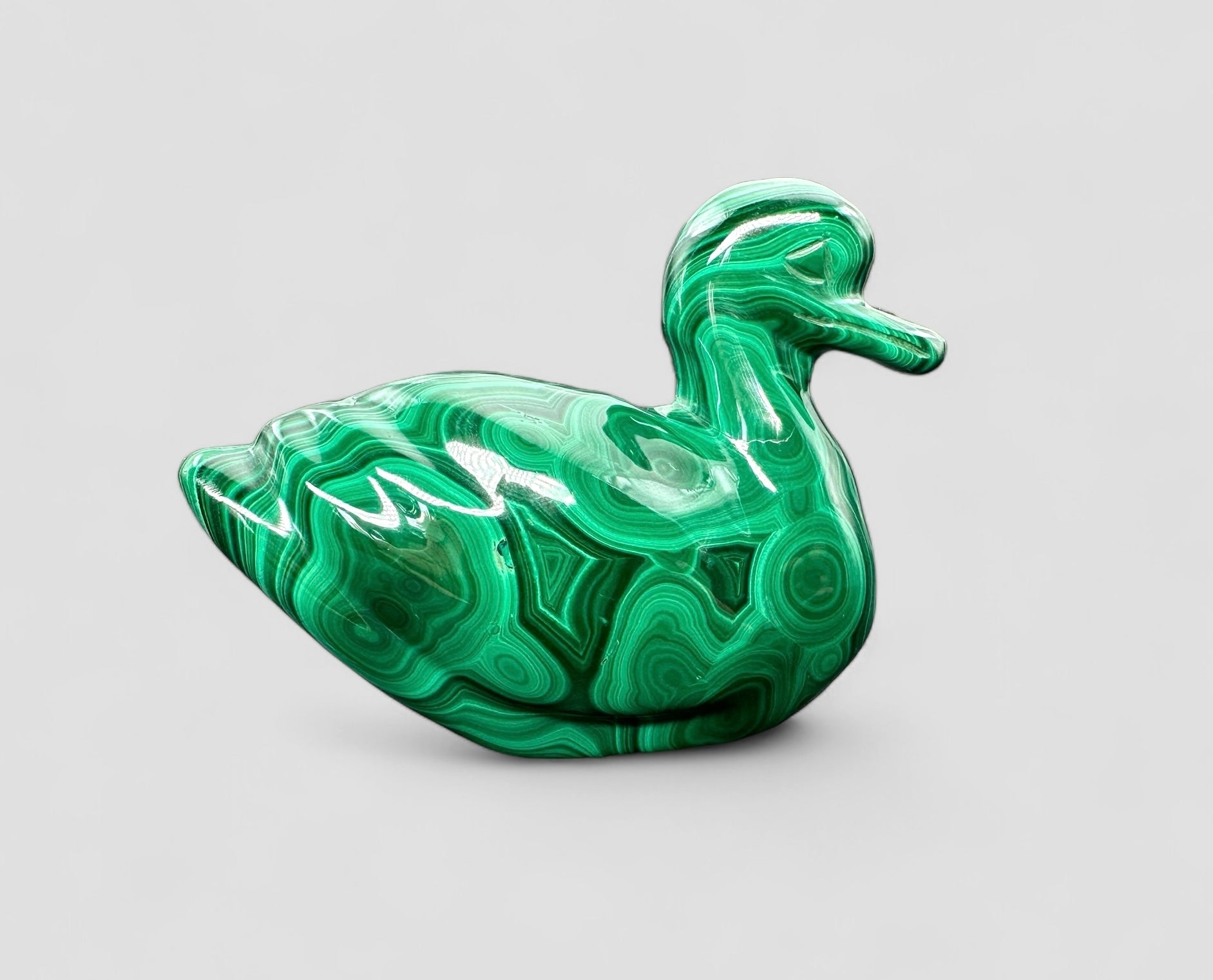 Malachite animal – Duck - MZ008