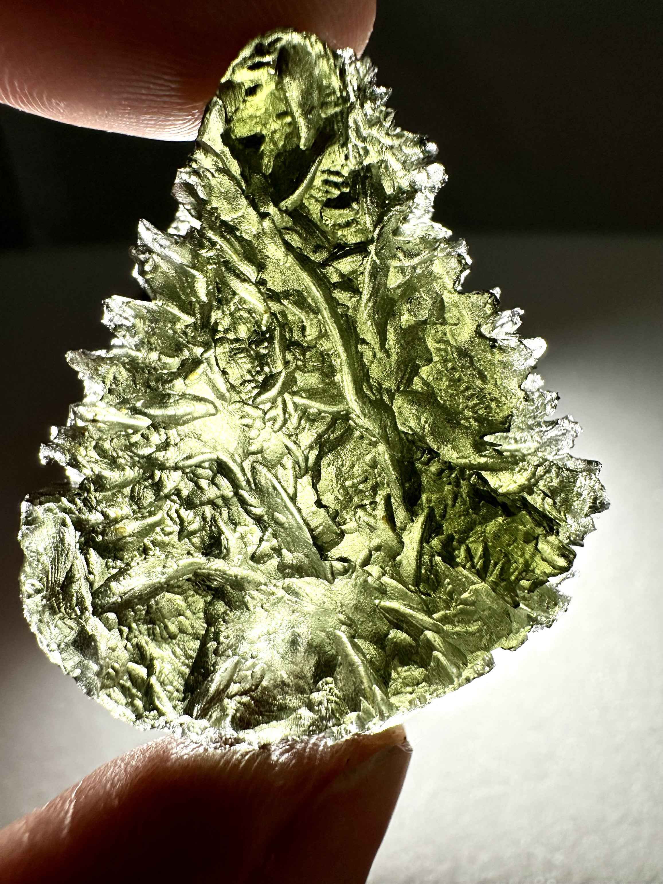 Moldavite – Kosov – 12,3g - V1631