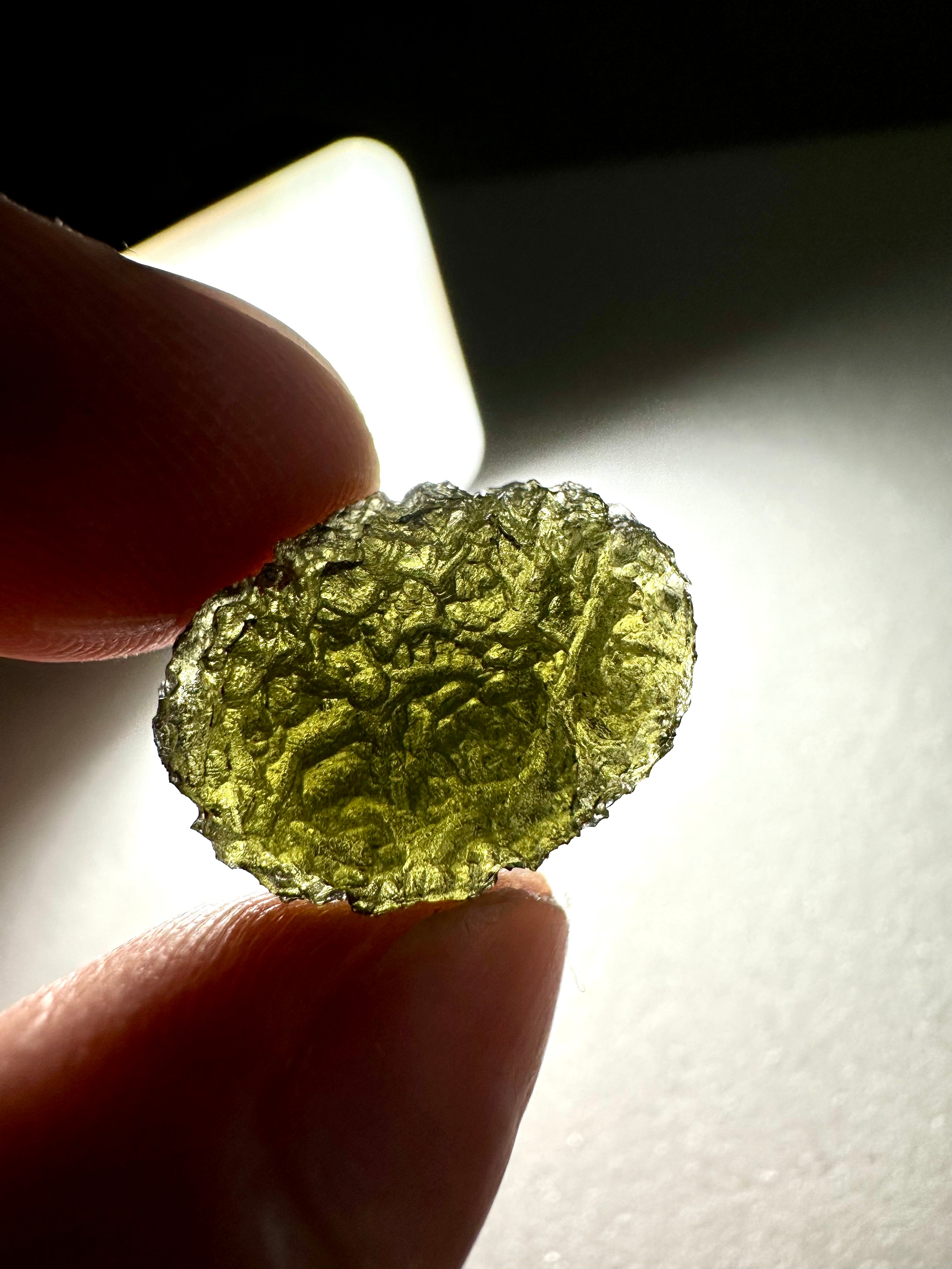 Moldavite – Marouskovo pole – 3,2g - V1646