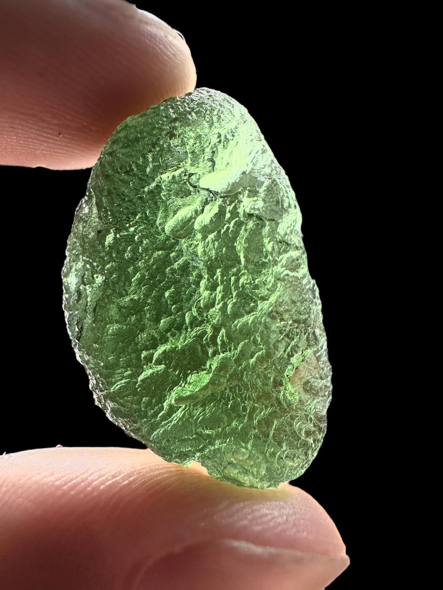 Moldavite – Chlum nad Malsi – 11,1g - V2059