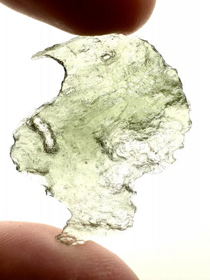 Moldavite Grezza – Vrabce – Kroclov – 3,2g - V258