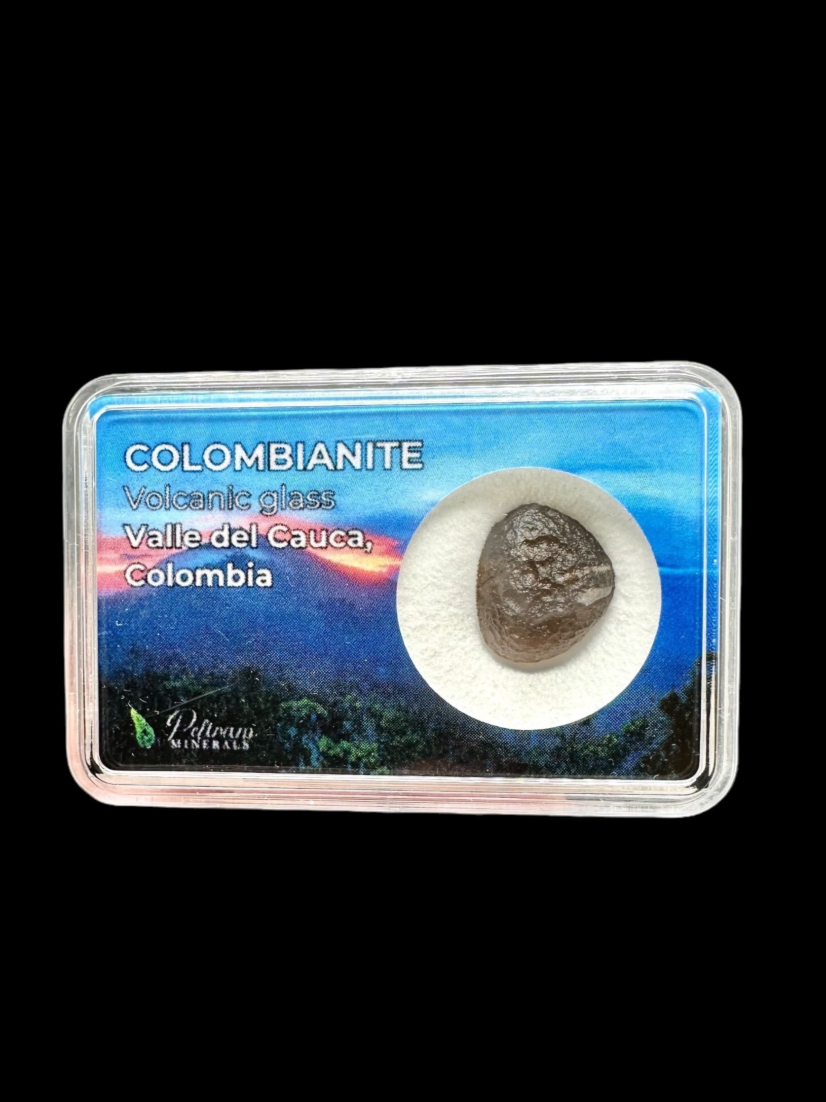 Colombianite in box 1,5g – Valle del Cauca, Colombia