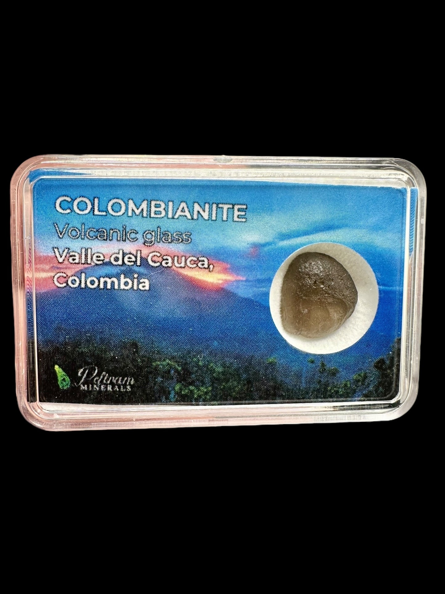 Colombianite in box – Valle del Cauca, Colombia – KO043