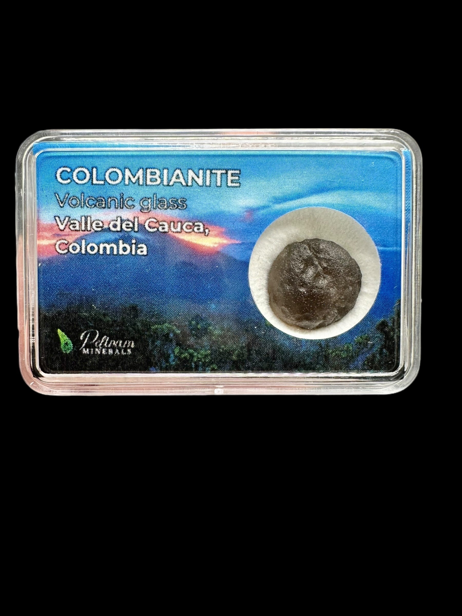 Colombianite in box 2,2g – Valle del Cauca, Colombia