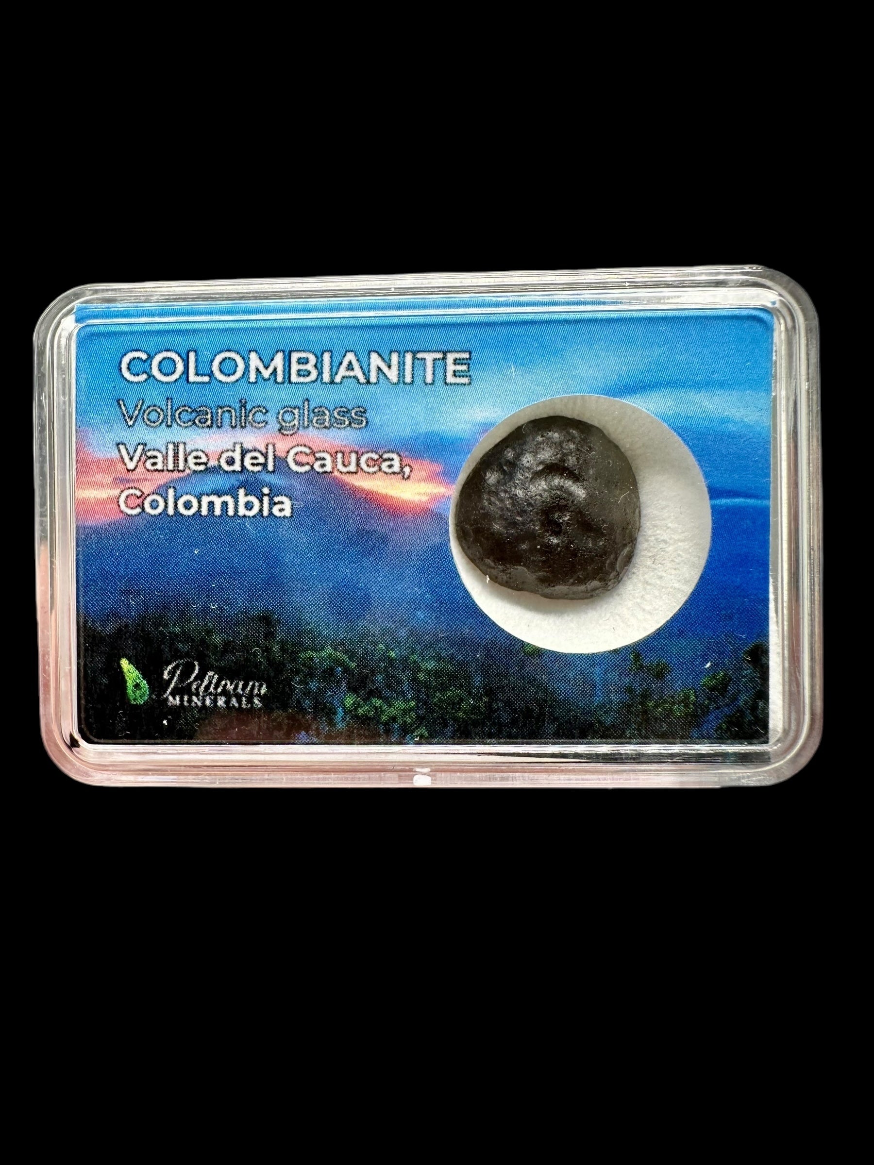 Colombianite in box 2g – Valle del Cauca, Colombia