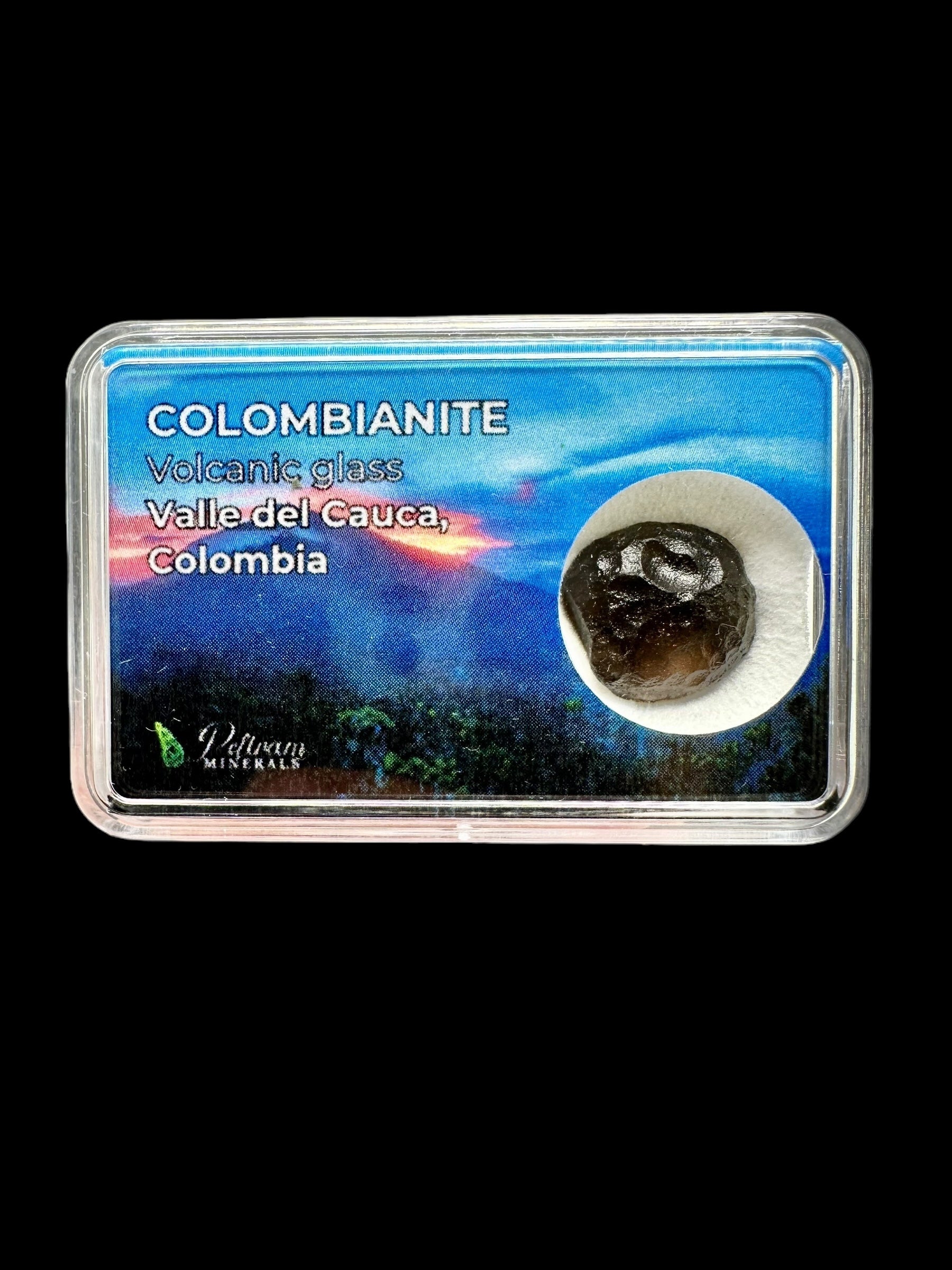 Colombianite in box 2g – Valle del Cauca, Colombia