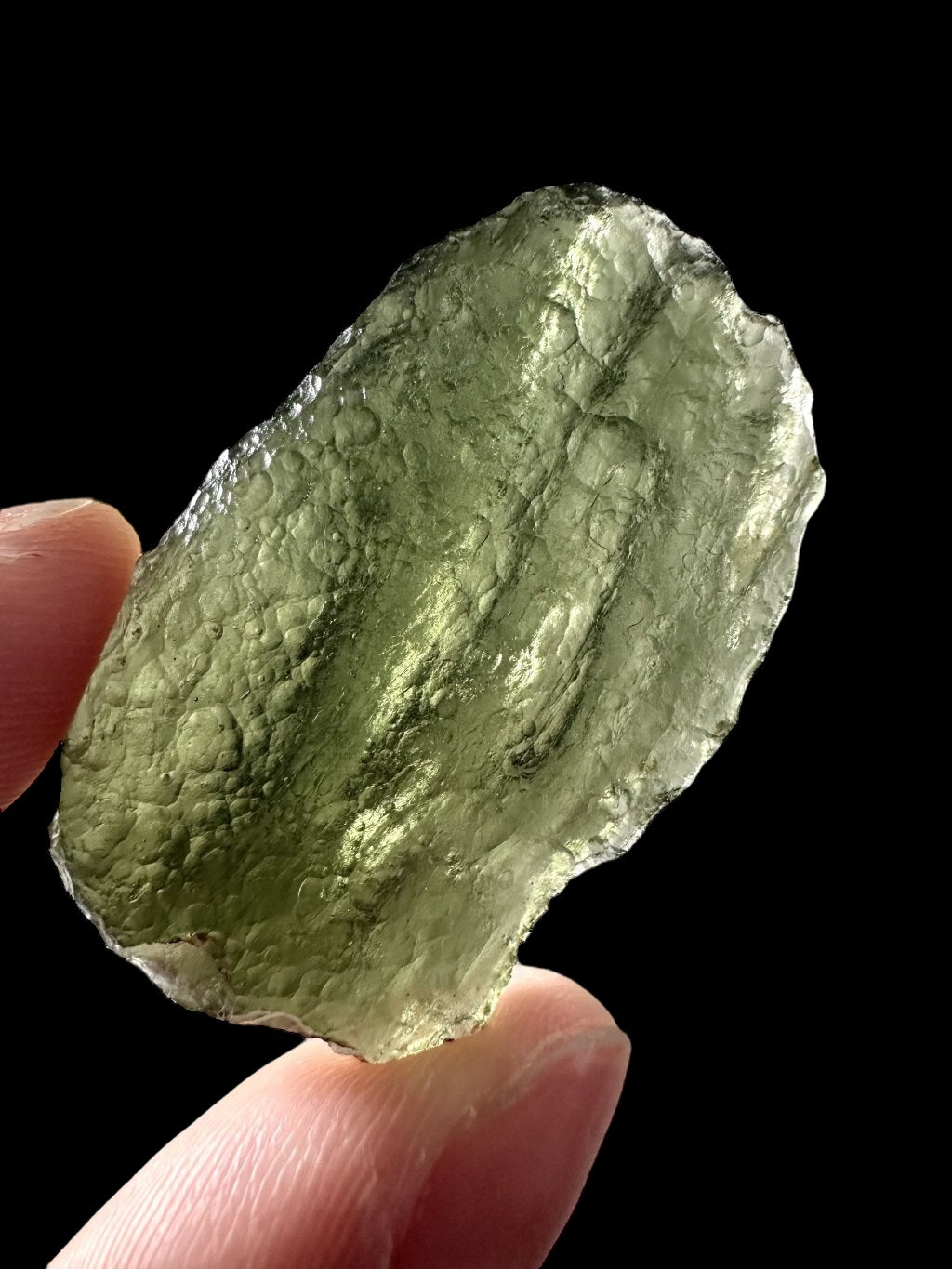Moldavite – Vrabce – Kroclov – 7,9g - V2264