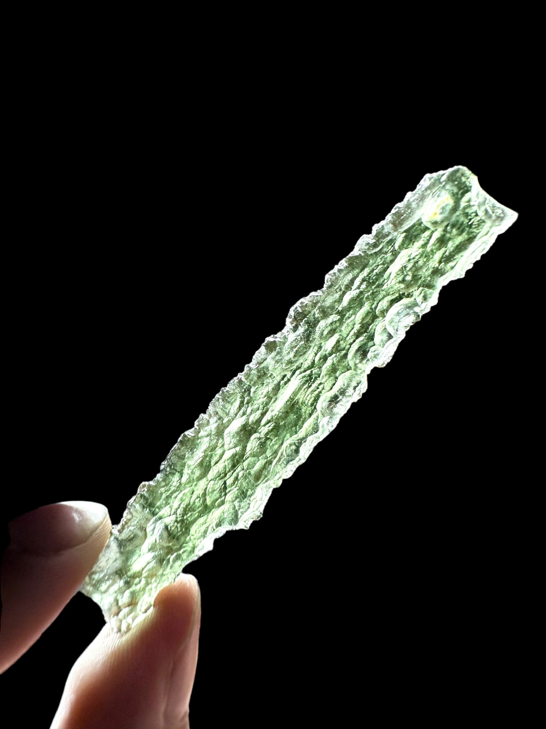 Moldavite – Chlum nad Malsi – 12,9g - V1881