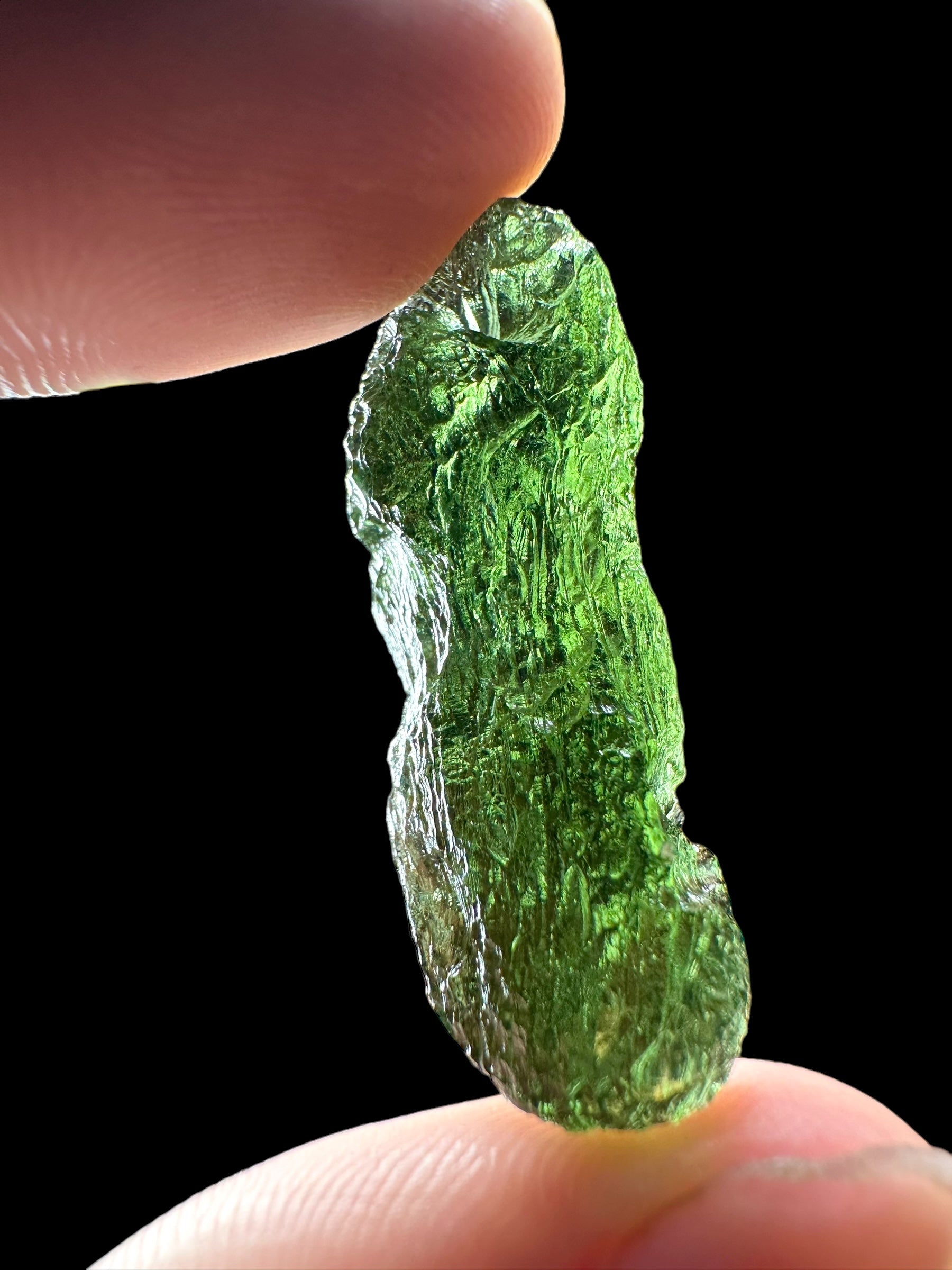 Moldavite – Nesmen – jimka – 6,9g - V2099