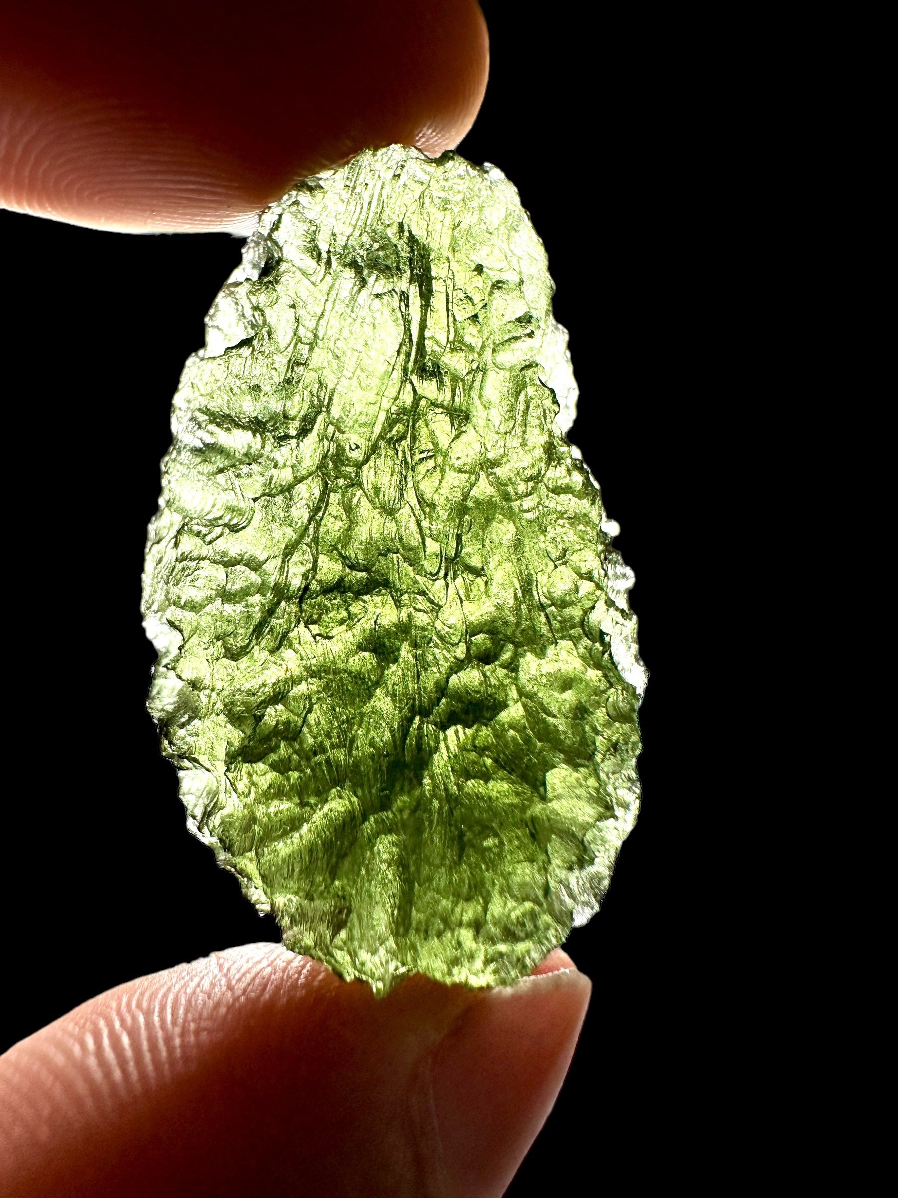 Moldavite – Nesmen – 13,8g - V1836