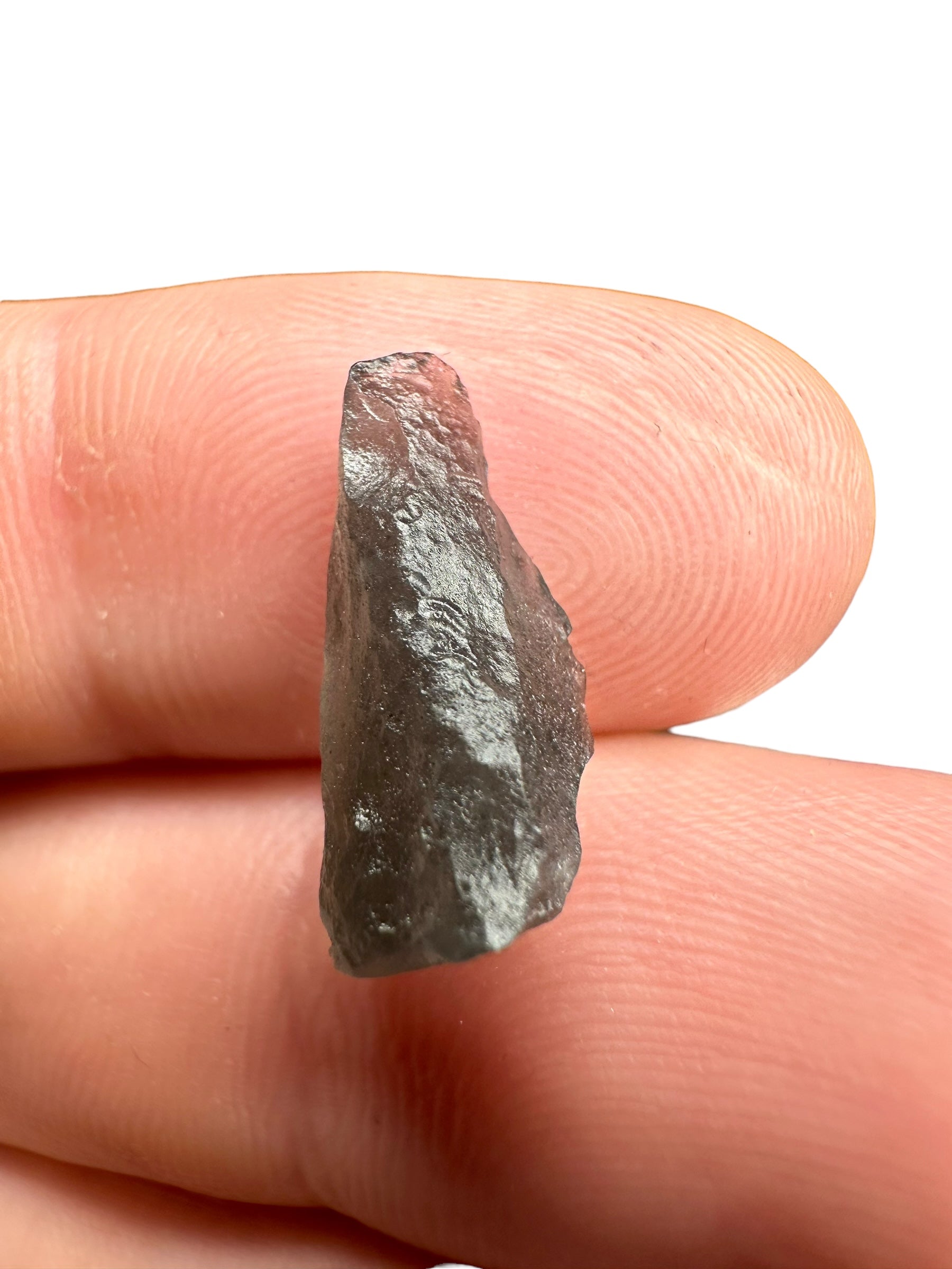 Obsidian in box 0,7g – Brehov, Slovakia - OB061