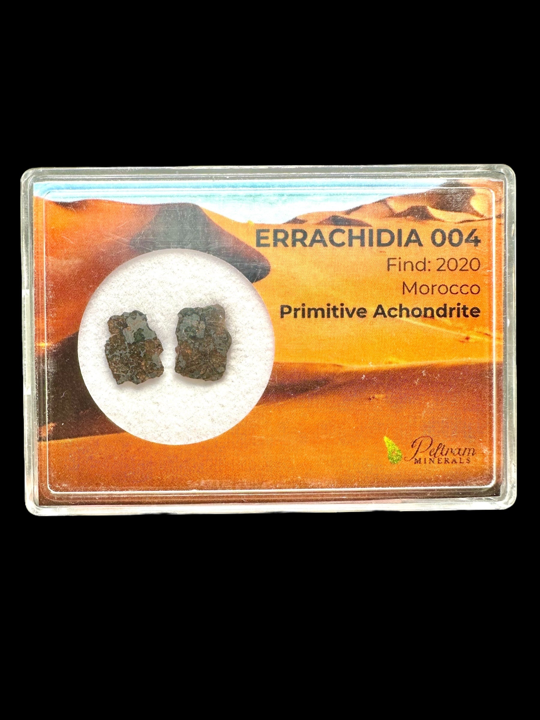 Meteorite Errachidia 004 (pair) 1,68g – Morocco