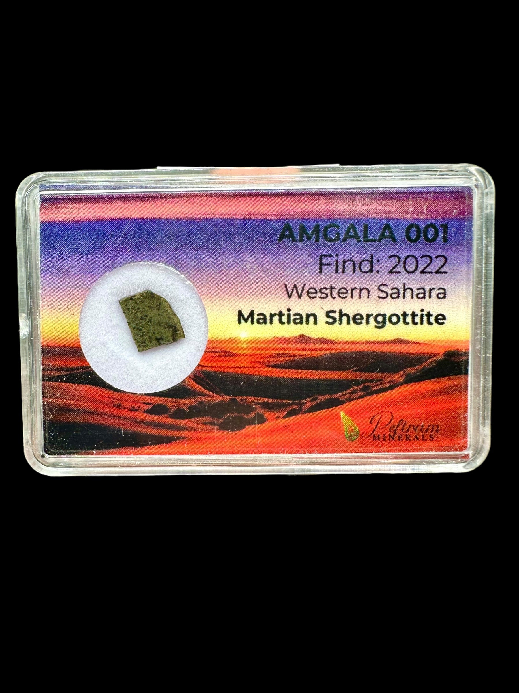 Meteorite Amgala 001 – 0,13g – Western Sahara