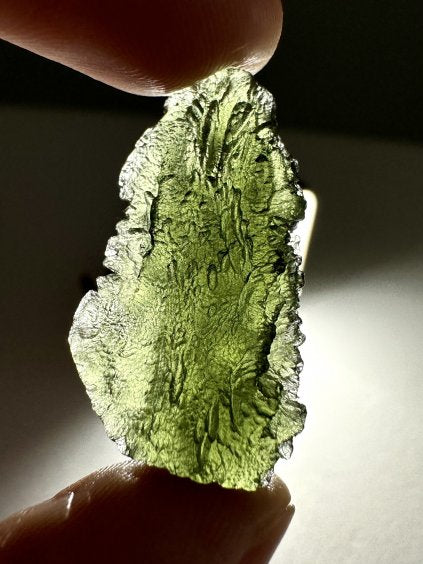 Moldavite Grezza – Vrabce – Kroclov – 5,2g - V273