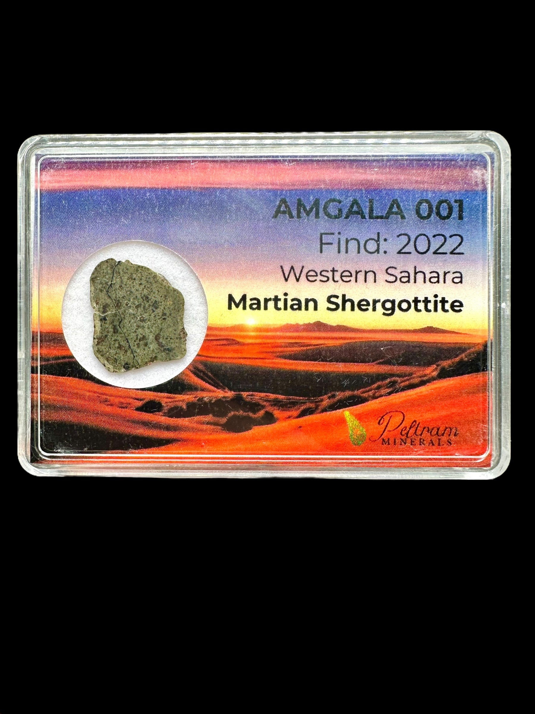 Meteorite Amgala 001 – 0,85g – Western Sahara