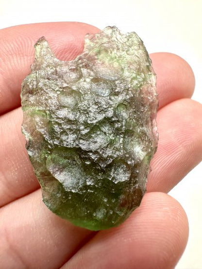 Moldavite Grezza – Vrabce – Kroclov – 4,4g - V276