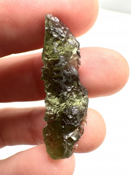 Moldavite Grezza – Vrabce – Kroclov – 2,1g - V279