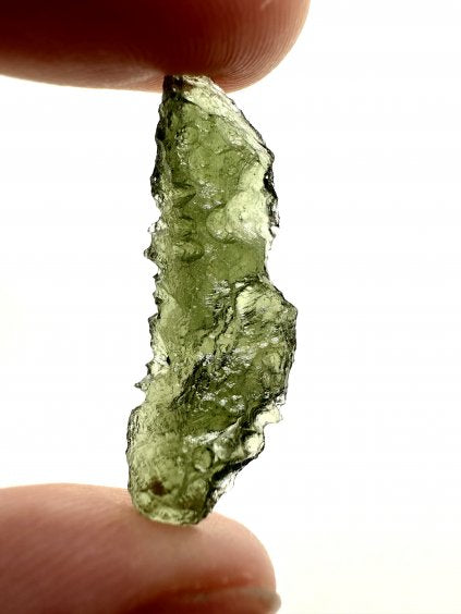 Moldavite Grezza – Vrabce – Kroclov – 2,1g - V279