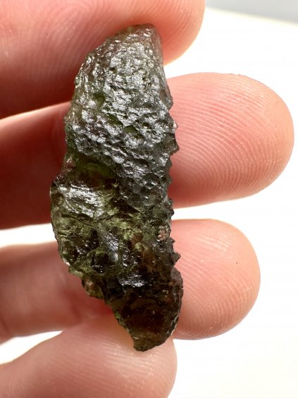 Moldavite Grezza – Vrabce – Kroclov – 2,1g - V279