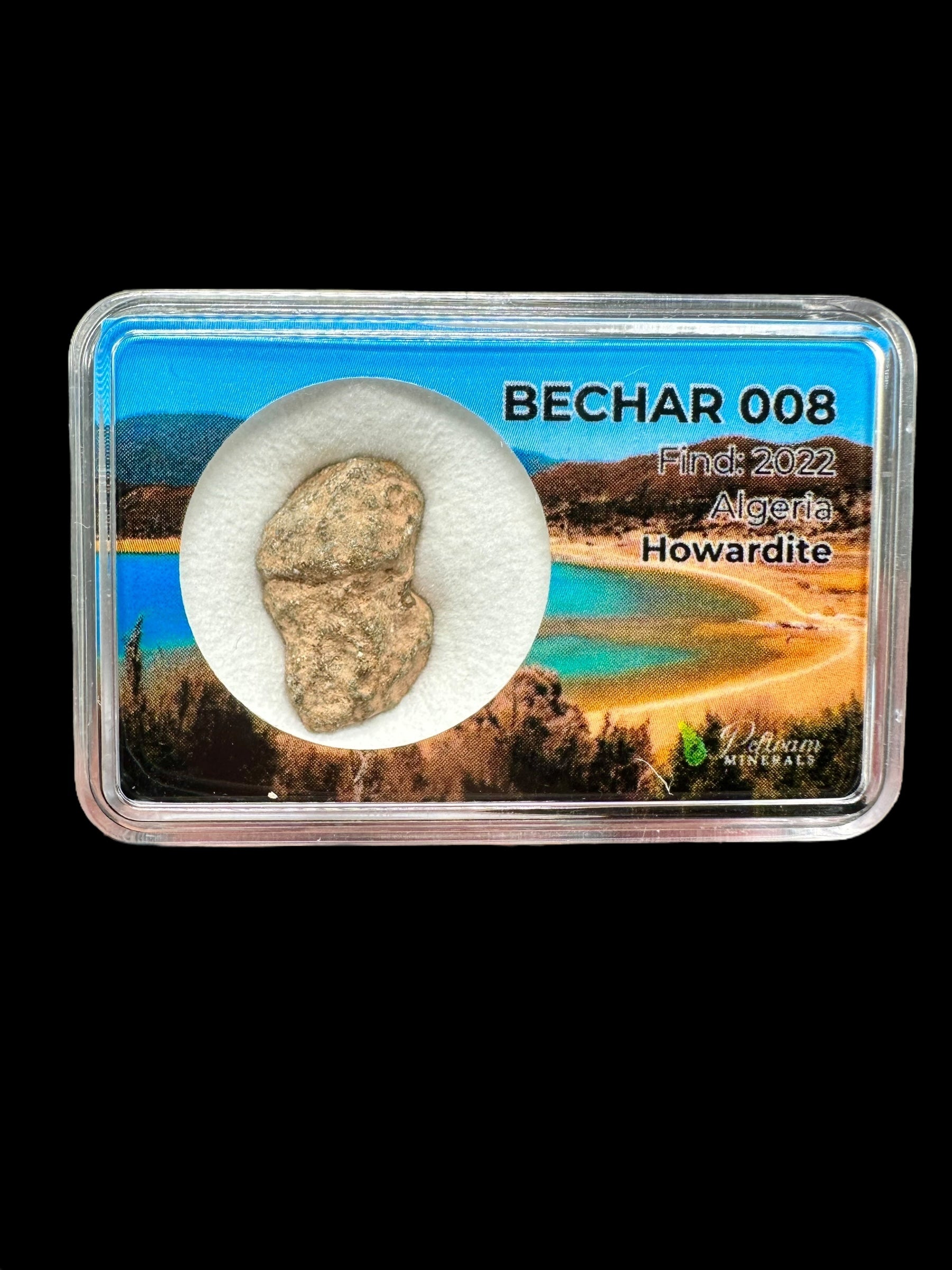 Meteorite Bechar 008, Howardite 2,88g – Algeria