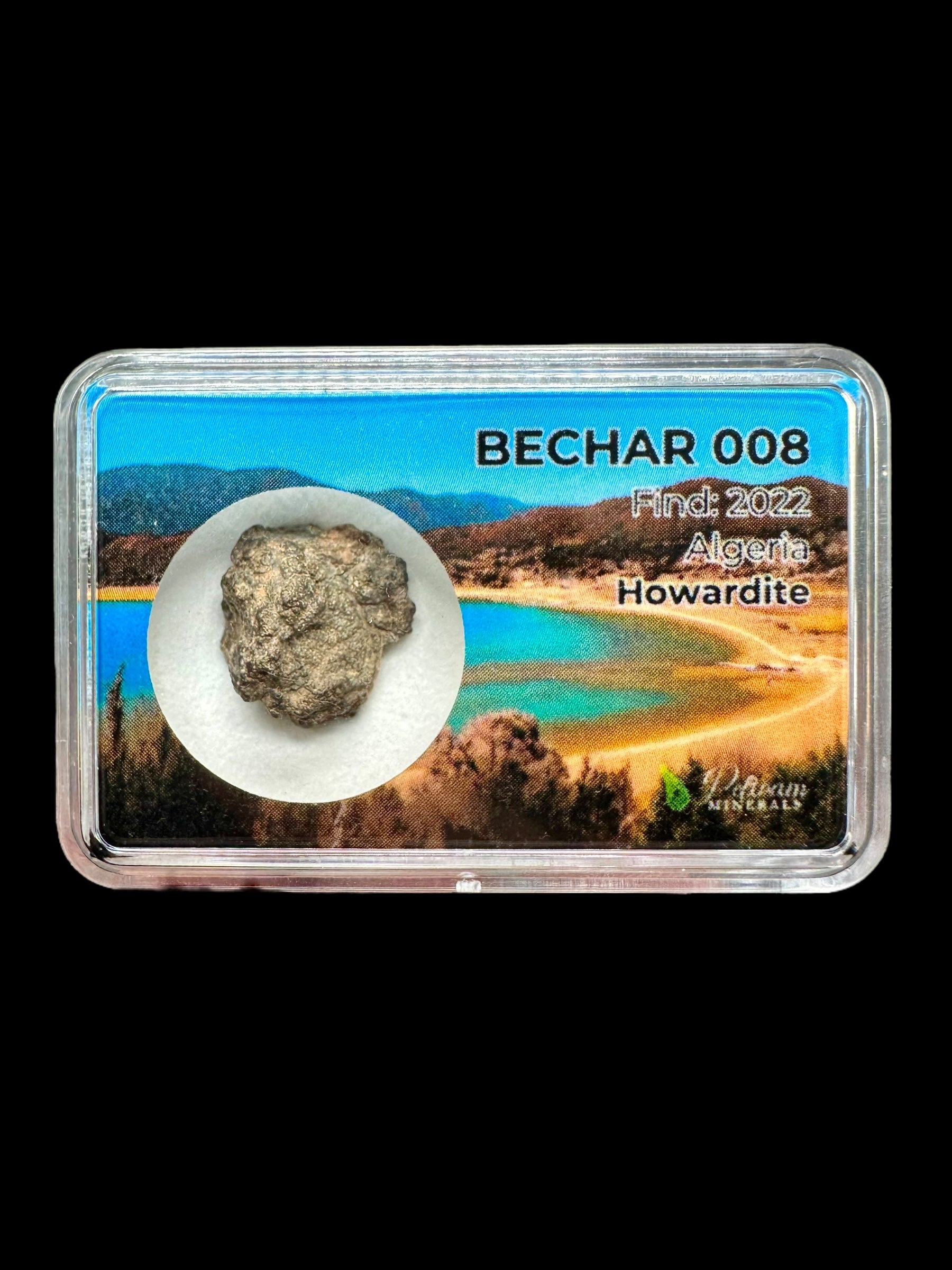 Meteorite Bechar 008, Howardite 3,6g – Algeria