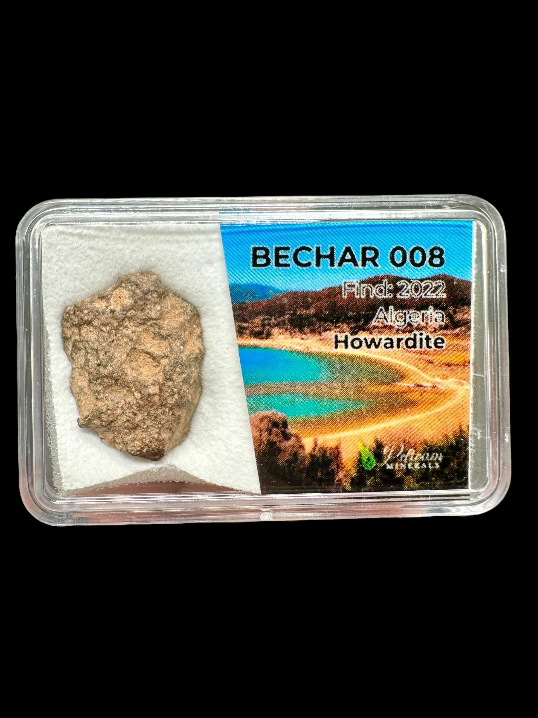 Meteorite Bechar 008, Howardite 4,43g – Algeria